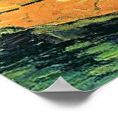 Van Gogh-schilderij, Mount Gaussier, Poster (Hoek)