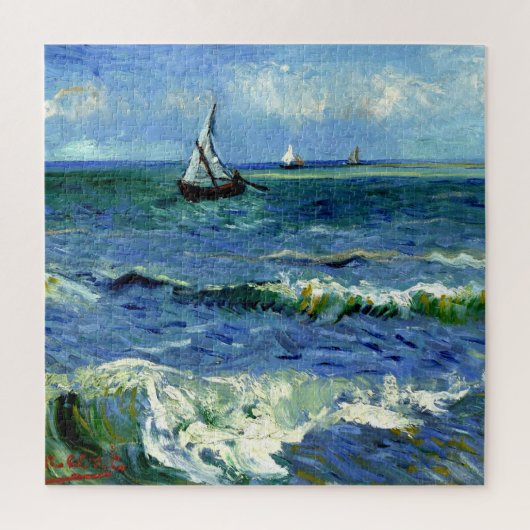 Van Gogh schilderij, Seascape, Legpuzzel (Verticaal)