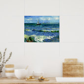 Van Gogh schilderij, Seascape, Poster (Keuken)