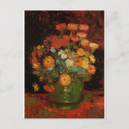 Van Gogh  schilderij Vaas Bloemen Bloesems Briefkaart