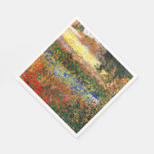 Van Gogh - schilderij van bloementuin, Servet (Hoek)