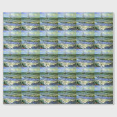 Van Gogh-schilderij, Zeegezicht, Cadeaupapier (Vlak)