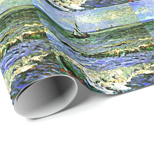 Van Gogh-schilderij, Zeegezicht, Cadeaupapier (Rol Hoek)