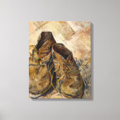 Van Gogh "Schoenen" Canvasprint Canvas Afdruk (Voorkant)