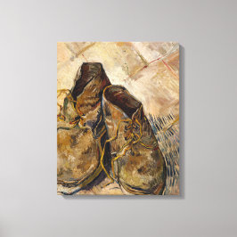 Van Gogh "Schoenen" Canvasprint Canvas Afdruk