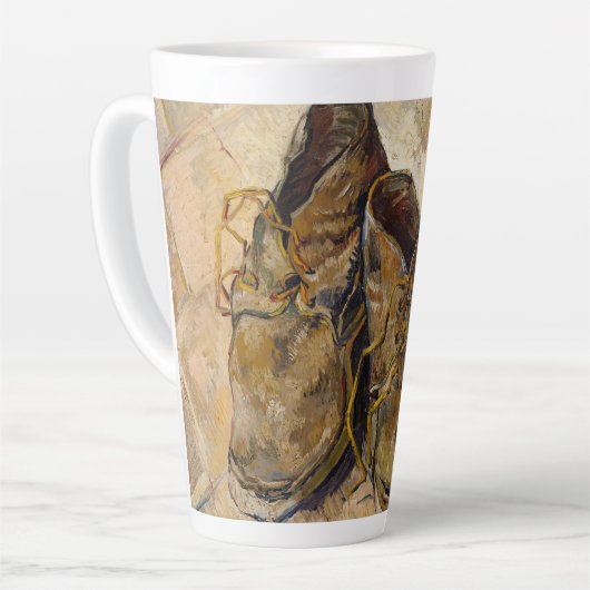 Van Gogh Schoenen Latte Mok (Linkerhoek)