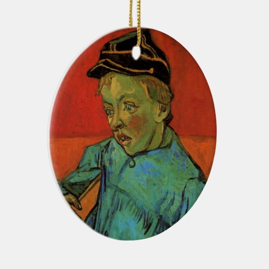 Van Gogh, Schoolboy (Camille Roulin),  kunst Keramisch Ornament (Rechts)