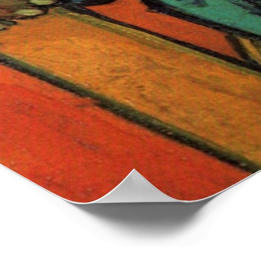 Van Gogh, Schoolboy (Camille Roulin),  kunst Poster (Hoek)