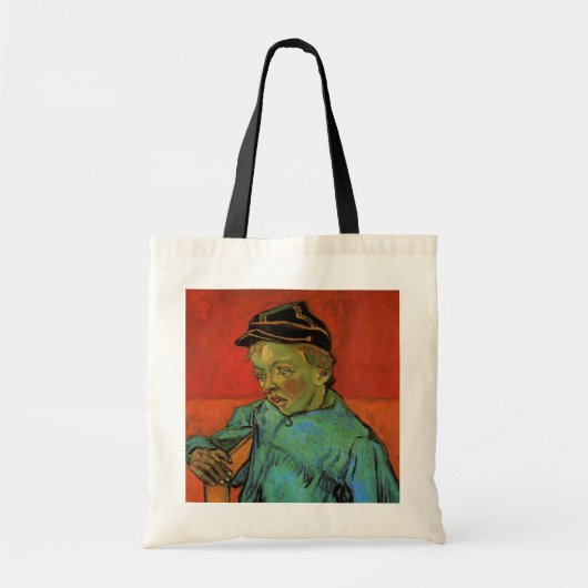 Van Gogh, Schoolboy (Camille Roulin),  kunst Tote Bag (Voorkant)