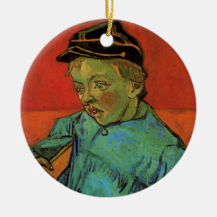 Van Gogh, Schooljongen (Camille Roulin), Vintage K Keramisch Ornament