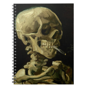 Van Gogh Schuif met brandende sigaret 1886 Notitieboek