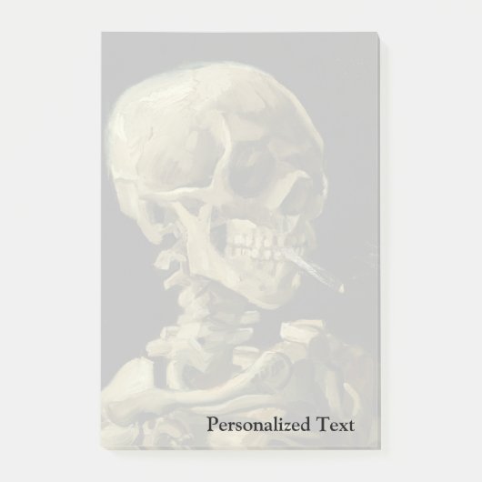 Van Gogh | Schuif met brandende sigaret | 1886 Post-it® Notes (Voorkant)