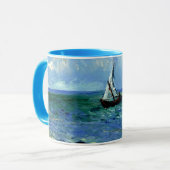 Van Gogh - Seascape, beroemd schilderij, Mok (Voorkant links)