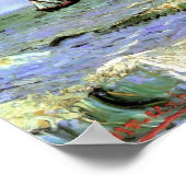 Van Gogh - Seascape bij Saintes-Maries Poster (Hoek)