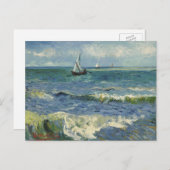 Van Gogh Seascape in Saintes Maries de la Mer Briefkaart (Voorkant / Achterkant)