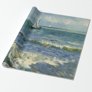Van Gogh Seascape in Saintes Maries de la Mer Cadeaupapier
