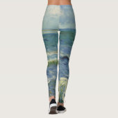 Van Gogh Seascape in Saintes Maries de la Mer Leggings (Achterkant)