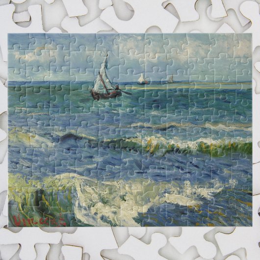 Van Gogh Seascape in Saintes Maries de la Mer Legpuzzel