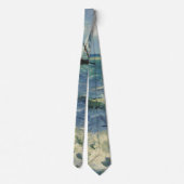 Van Gogh Seascape in Saintes Maries de la Mer Stropdas (Achterkant)