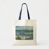 Van Gogh Seascape in Saintes Maries de la Mer Tote Bag (Voorkant)