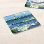 Van Gogh - Seascape Kartonnen Onderzetters (Schuin)