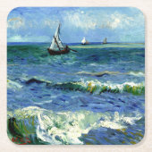 Van Gogh - Seascape Kartonnen Onderzetters (Voorkant)