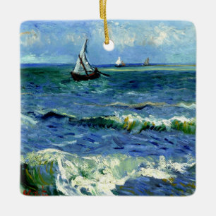 Van Gogh - Seascape Keramisch Ornament