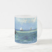 Van Gogh - Seascape Matglas Koffiemok (Voorkant rechts)
