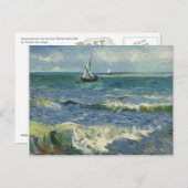 Van Gogh Seascape Post Card Briefkaart (Voorkant / Achterkant)