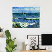 Van Gogh - Seascape Poster (Thuiskantoor)