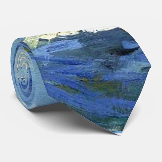 Van Gogh - Seascape Stropdas (Opgerold)