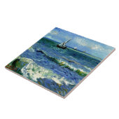 Van Gogh - Seascape Tegeltje (Zijkant)