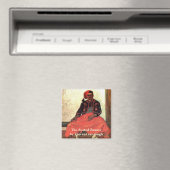 Van Gogh, Seated Zouave, -impressionisme Art Magneet (Insitu (Vaatwasser))