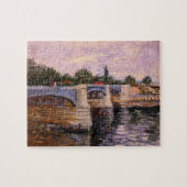 Van Gogh Seine, met Pont del Grande Jette Legpuzzel (Horizontaal)