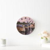 Van Gogh Seine, met Pont del Grande Jette Ronde Klok (Huis)