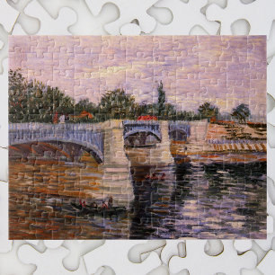 Van Gogh Seine rivier met Pont del Grande Jette Legpuzzel
