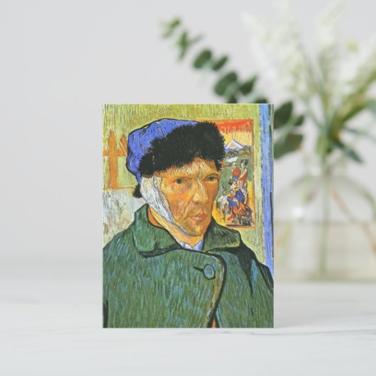 Van Gogh Self Briefkaart (Staand voorkant)