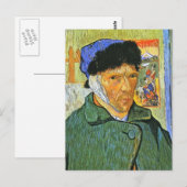 Van Gogh Self Briefkaart (Voorkant / Achterkant)