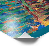 Van Gogh - Self-Portrait, 1887, Vincent van Gogh, Foto Afdruk (Hoek)