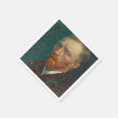 Van Gogh Self Portrait Art Painting Servet (Hoek)