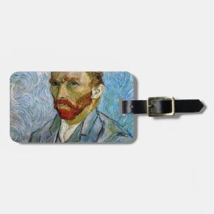 Van Gogh Self Portrait Bagagelabel