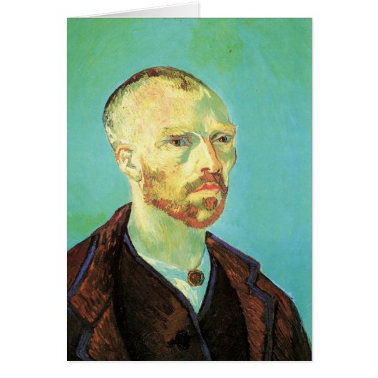 Van Gogh Self Portrait (bestemd voor Paul Gauguin) (Voorkant)