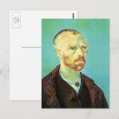 Van Gogh Self Portrait (bestemd voor Paul Gauguin) Briefkaart (Voorkant / Achterkant)