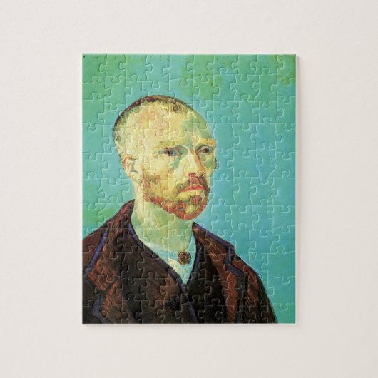 Van Gogh Self Portrait (bestemd voor Paul Gauguin) Legpuzzel (Verticaal)