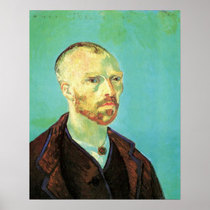 Van Gogh Self Portrait (bestemd voor Paul Gauguin) Poster
