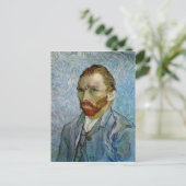 Van Gogh Self-Portrait Briefkaart (Staand voorkant)