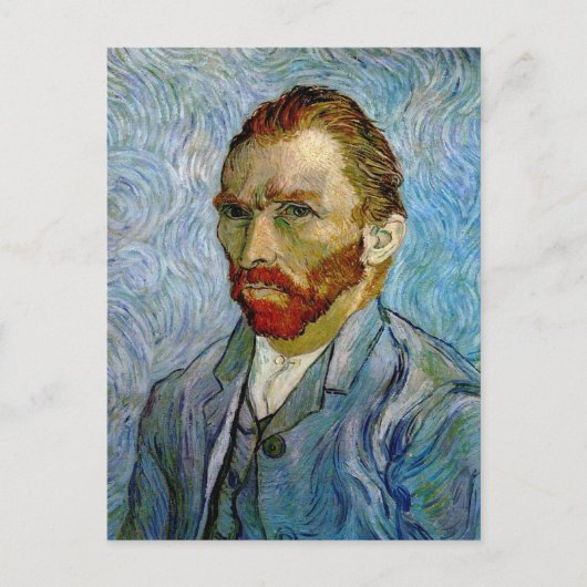 Van Gogh Self Portrait Briefkaart (Voorkant)