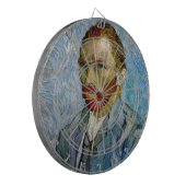 Van Gogh Self Portrait Dartbord (Voorkant Links)