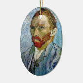 Van Gogh Self Portrait Keramisch Ornament (Links)
