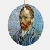 Van Gogh Self Portrait Keramisch Ornament (Links)